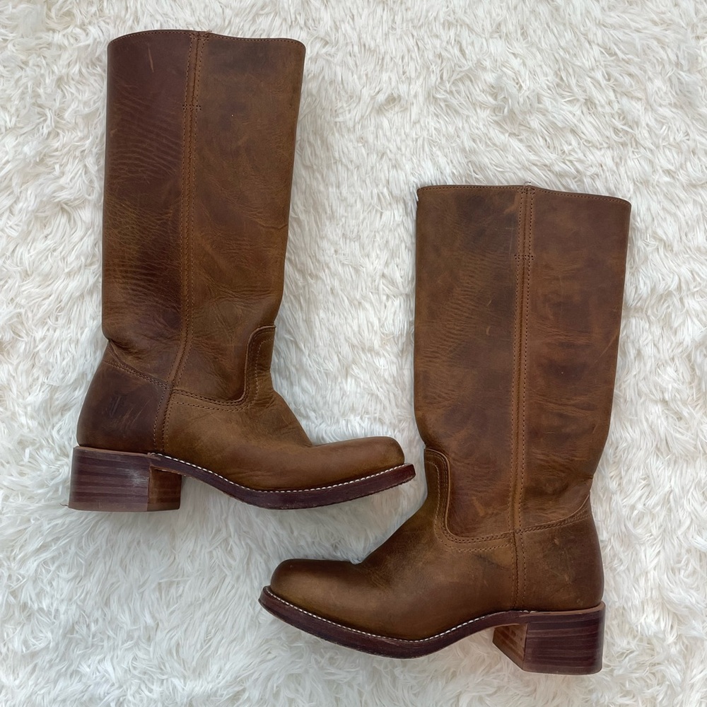 Brown Frye campus boots - Picture 2 of 13